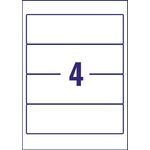 Avery Lsr Lvr Arc Spne Lbl Wht Bx100