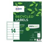Avery Rcy Ad Lsr Lbl 99.1X38.1 Pk100