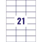 Avery Multi Labels 21 Sheet