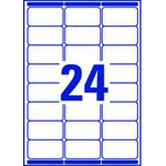 Avery Lsr Add Lbls Wht 24L/Sht Bx100