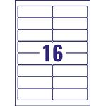 Avery 99.1X34Mm Clear Laser