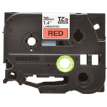Brother Tze Tpe 36Mmx8M Blk/Red Tpe