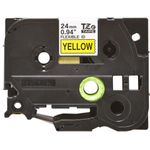 Brother Tze Tpe 24Mmx8M Blk/Ylw