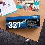 Brother Tn-321Bk Toner Cartridge Blk