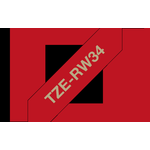 Brother Tze Ribbon Tpe 12Mm Gld/Red