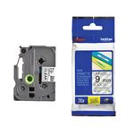 Brother Tze Tpe 9Mmx8M Blk/Clear Tpe