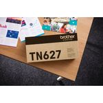 Brother Tn627 Toner Cart Uhy Black