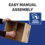 Earth Series Storage Box Brown Pk10