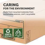 Earth Series Storage Box Brown Pk10