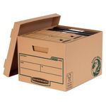 Earth Series Storage Box Brown Pk10