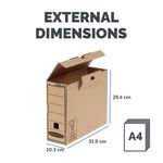 Earth Series Tfr File A4 Brown Pk20