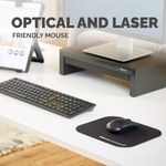 Microban Antibacterial Mouse Mat Blk