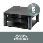 Fellowes Prem Mon Stand+ Graphite
