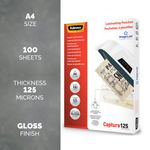 Capture125 Lamg Pouch A4 Gloss Pk100