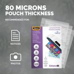 Fellowes Lamg Pouch A4 Gloss Pk25