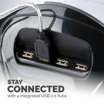 Fellowes Laptop Riser 4 Port Usb 2.0