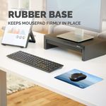 Fellowes Rcyc Mouse Mat Blue Ocean