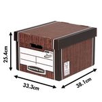 Premium Classic Stor Box Wgrain Pk5