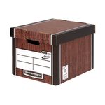 Premium Tall Stor Box Wgrain Pk5