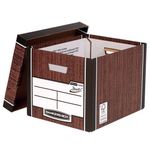 Premium Tall Stor Box Wgrain Pk5