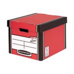 Premium Tall Storage Box Red Pk5