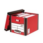 Premium Tall Storage Box Red Pk5