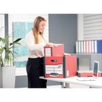 Premium Tall Storage Box Red Pk5