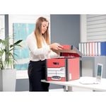 Premium Tall Storage Box Red Pk5