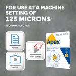 Fellowes Apex A3 M Lamg Pouch Pk100