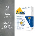 Fellowes Apex Lamg Pouch A4 Pk500