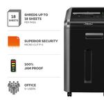 Fellowes Power 225Mi Micro-Shrd Shrd