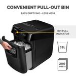 Fellowes Automax 200C Cross-Cut Shrd