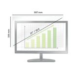 Fellowes Blackout Privacy Fltr 27In