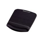 Plush Touch Mousepad Wrist Supp Blk