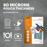 Admire Easyfold Lamg Pouch A3 Pk25