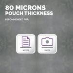 Admire Lamg Pouch A4 160Mi Matt Pk25