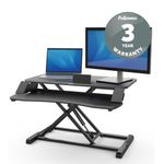 Fellowes Corsivo Sit/Stand Wstn Blk