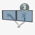 Fellowes Platinum Dual Mon Arm Slv