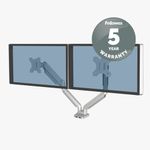 Fellowes Platinum Dual Mon Arm Slv