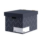 Bankers Box Decor Stor Box Blue Pk5