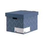 Bankers Box Decor Stor Box Blue Pk5