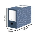 Bankers Box Decor Tfr File Blue Pk5