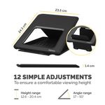 Fellowes Breyta Laptop Stand Black