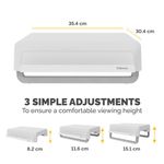 Fellowes Breyta Monitor Stand White