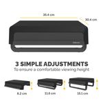 Fellowes Breyta Monitor Stand Black