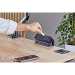 Fellowes Power Desk Type G Uk/Ie Blk