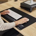 Fellowes Breyta Palm Wrist Rest Blk