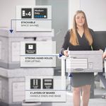 Bankers Box Stor Box Std Grey Pk10