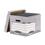 Bankers Box Stor Box Std Grey Pk10