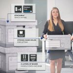 Bankers Box Stor Box Std Grey Pk10